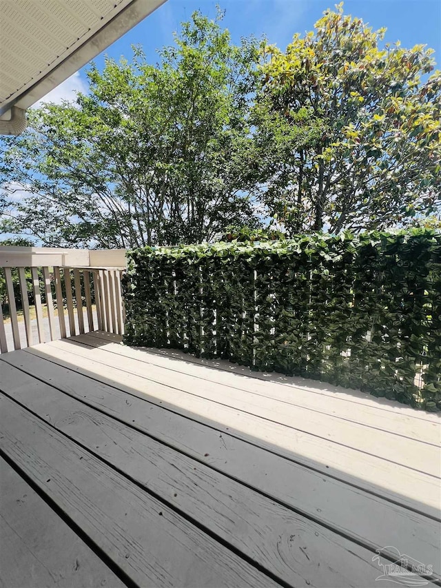 1100 Shoreline Dr Unit 207, Gulf Breeze, FL 32561 - view of wooden terrace