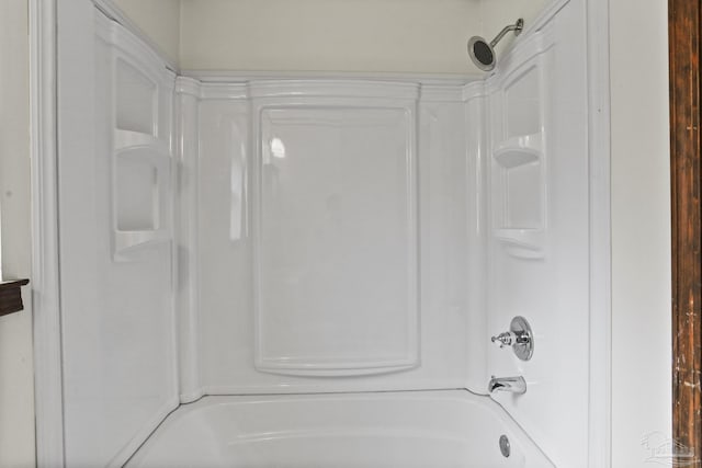 full bathroom with  shower combination