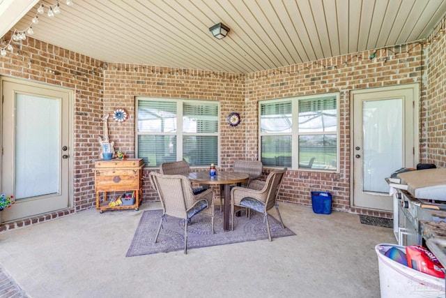 2704 Wildhurst Trl, Pace, FL 32571 - view of patio / terrace with outdoor dining space