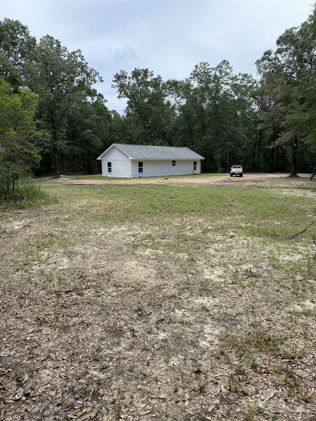 5661 Dupree Rd, Milton, FL 32570 - view of grassy yard with a view of trees