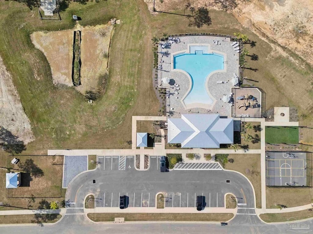 aerial view