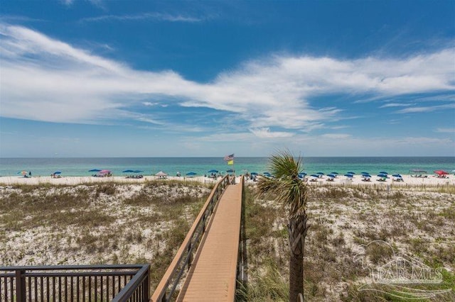 14623 Perdido Key Dr Unit W502, Pensacola, FL 32507 - water view featuring a beach view