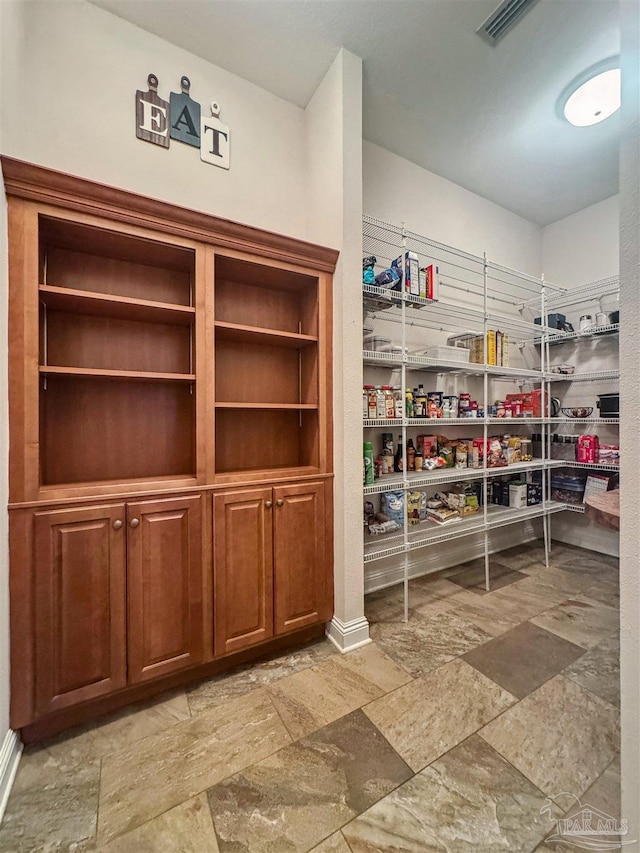 view of pantry