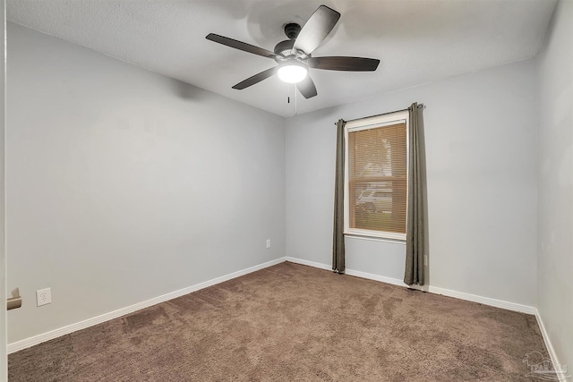 6205 E Forest Pines Dr, Pensacola, FL 32526 - carpeted empty room with baseboards and ceiling fan