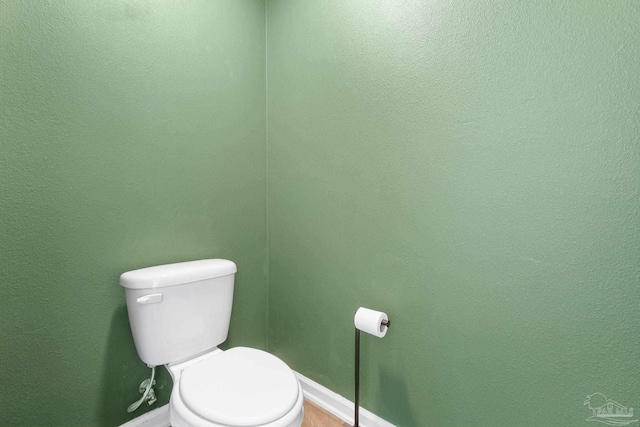 bathroom with toilet