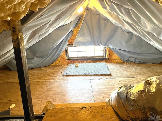 1011 N Reus St, Pensacola, FL 32501 - view of unfinished attic