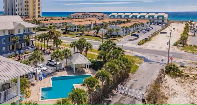 8436 Gulf Blvd Unit 333, Navarre Beach, FL 32566 - aerial view featuring a water view
