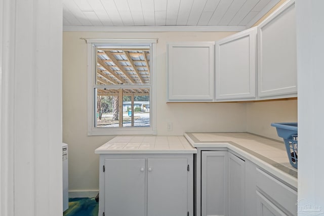 view of laundry room