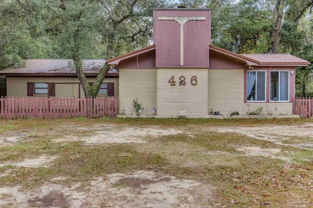 view of property exterior