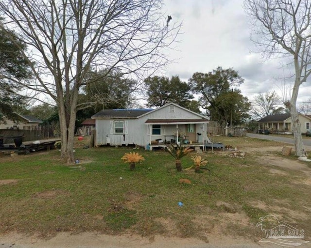 1172 Kemala Ave, Molino, FL 32577 - back of property with fence