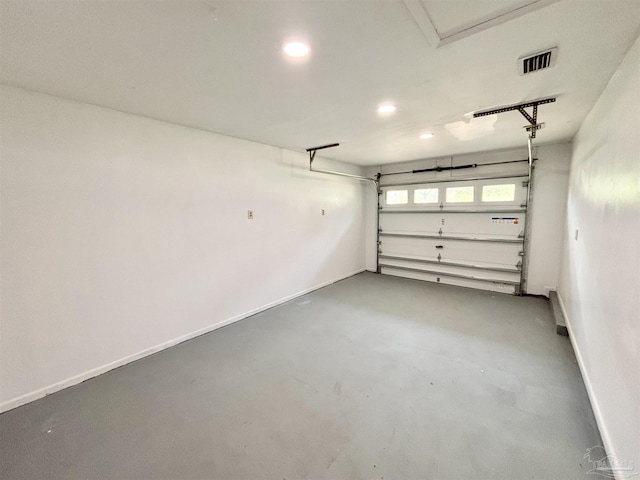 5737 Chumuckla Hwy, Pace, FL 32571 - garage featuring recessed lighting and baseboards
