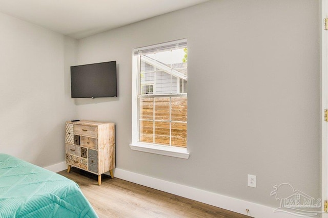 206 N G St, Pensacola, FL 32502 - bedroom with wood finished floors and baseboards