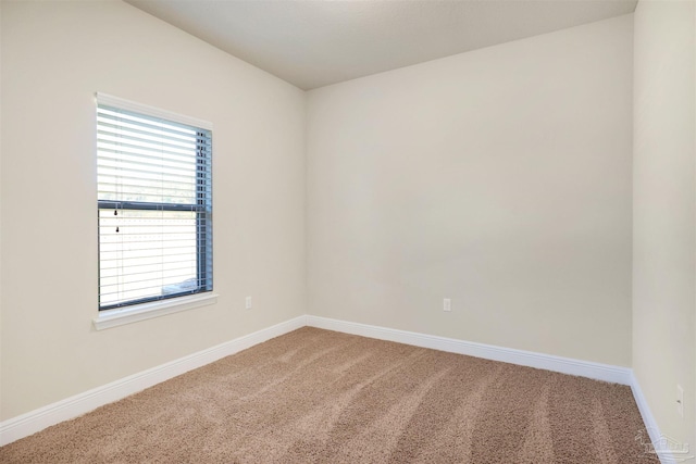 empty room with carpet floors