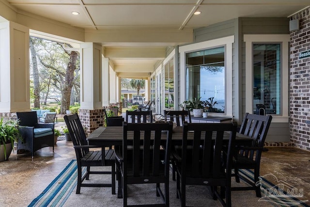 2 Bayou Blvd, Pensacola, FL 32503 - view of patio / terrace featuring an outdoor hangout area and outdoor dining area