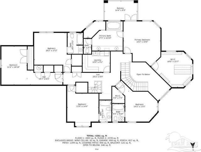 2 Bayou Blvd, Pensacola, FL 32503 - floor plan