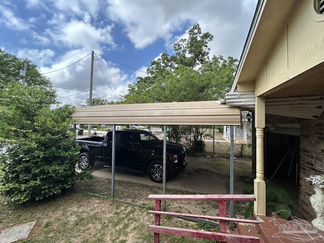 3010 N 6th Ave, Pensacola, FL 32503 - view of car parking featuring a carport