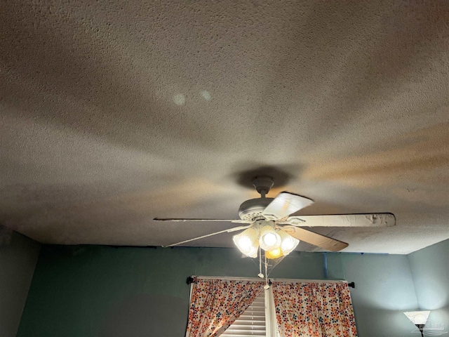 room details featuring a textured ceiling