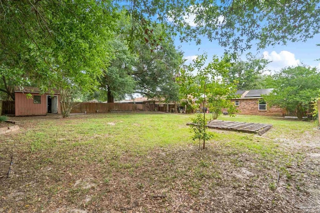 6555 Bellview Pines Pl, Pensacola, FL 32526 - view of yard with a wooden deck