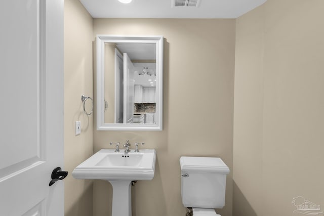 bathroom with toilet