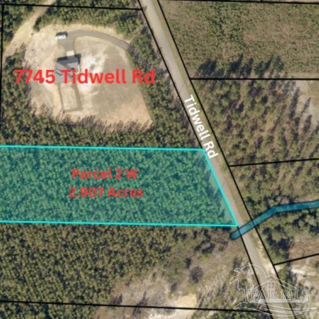 PARCEL2W Tidwell Rd, Pace FL, 32571 land for sale