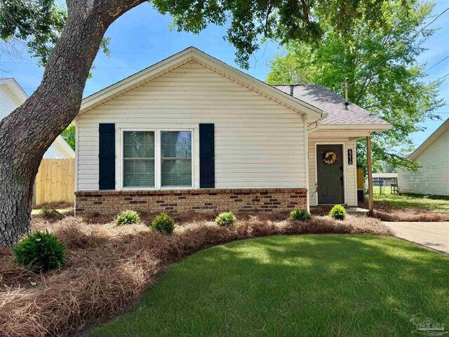 6216 Forest Pines Dr, Pensacola, FL 32526 - view of front of house with brick siding