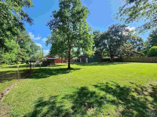210 Mcrae St, Atmore, AL 36502 - view of fenced backyard