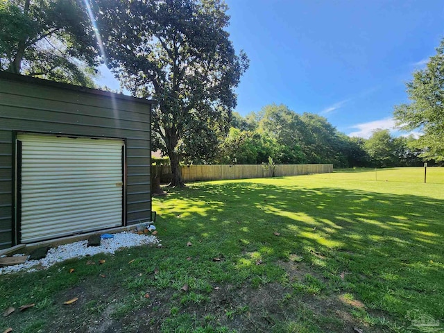 210 Mcrae St, Atmore, AL 36502 - view of yard with an outdoor structure