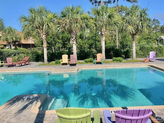 4979 Leeward Dr, Pensacola, FL 32507 - community pool featuring fence