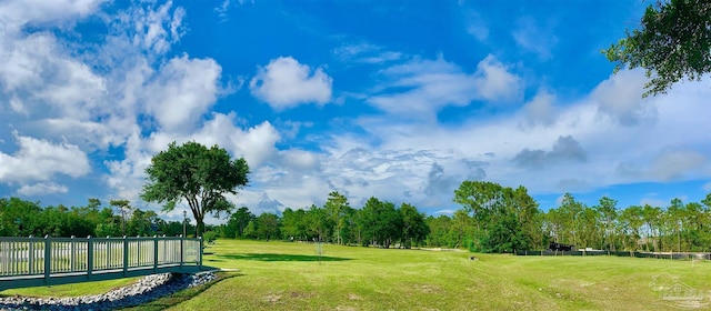 4979 Leeward Dr, Pensacola, FL 32507 - view of yard with fence