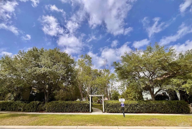 4979 Leeward Dr, Pensacola, FL 32507 - exterior space with a yard