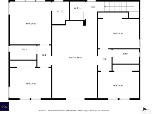 4979 Leeward Dr, Pensacola, FL 32507 - floor plan