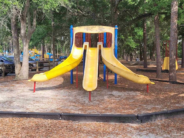 view of communal playground