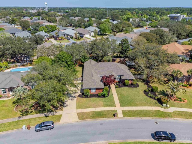1126 Mary Kate Dr, Gulf Breeze, FL 32563 - bird's eye view with a residential view