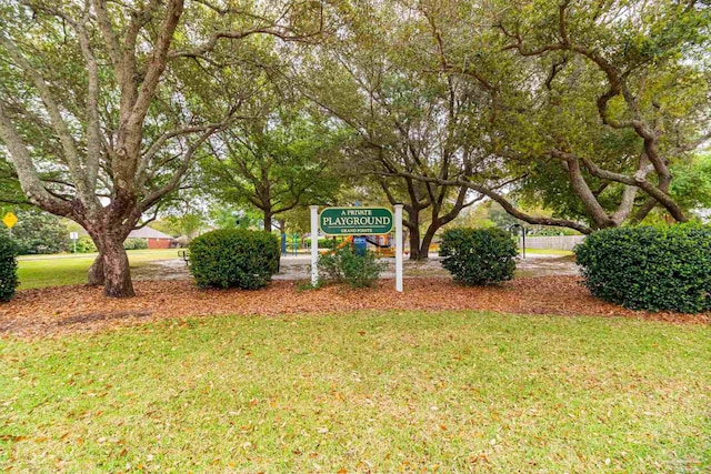 1126 Mary Kate Dr, Gulf Breeze, FL 32563 - view of yard