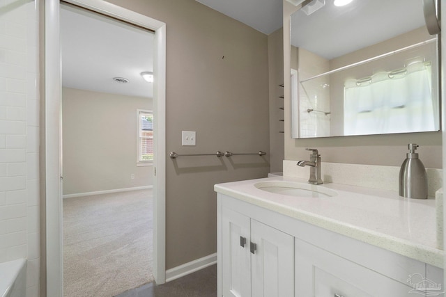 770 Connell Dr, Pensacola, FL 32503 - full bathroom featuring vanity and baseboards