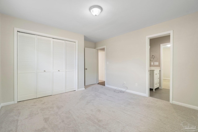 770 Connell Dr, Pensacola, FL 32503 - unfurnished bedroom with carpet floors, baseboards, and a closet