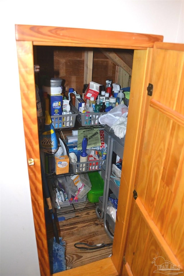 view of pantry