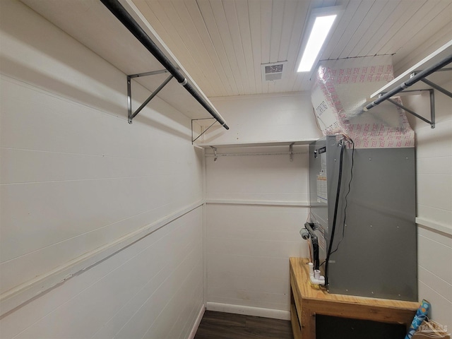 5927 Mitchell Ln, Pensacola, FL 32526 - spacious closet featuring dark wood-style floors