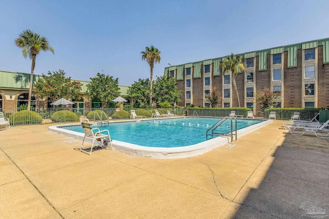 224 E Garden St Unit 236, Pensacola, FL 32502 - view of swimming pool with a patio area