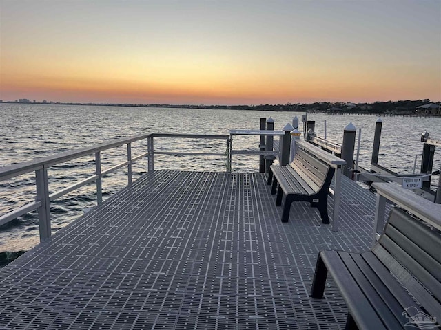 154 Ethel Wingate Dr Unit 210, Pensacola, FL 32507 - dock with a water view