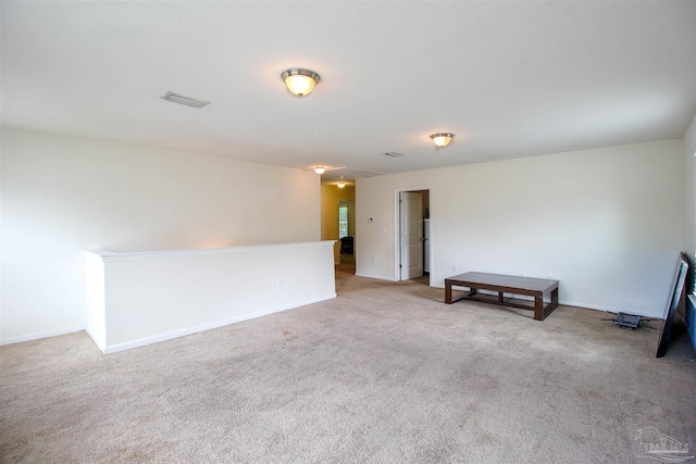 2191 Waltham St, Pensacola, FL 32505 - carpeted empty room featuring attic access and baseboards