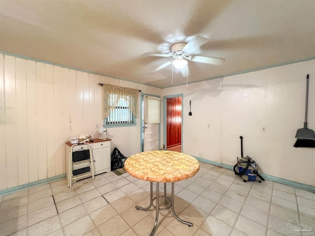 5457 Byrom St, Milton, FL 32570 - dining room with a ceiling fan