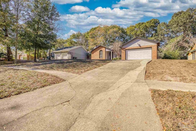 view of ranch-style home