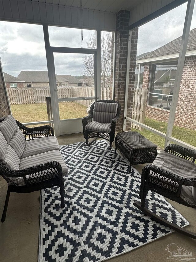 7581 Burnside Loop, Pensacola, FL 32526 - view of sunroom / solarium