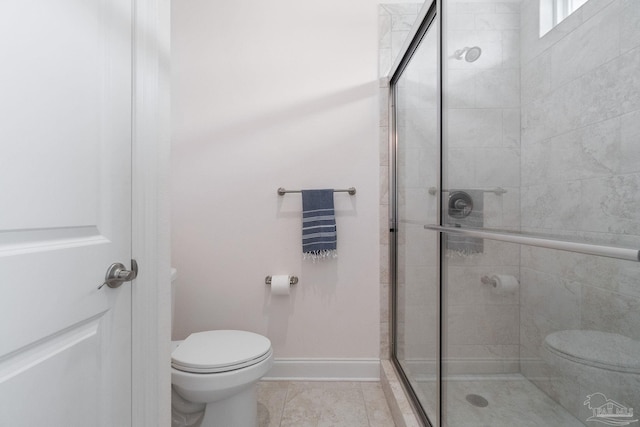 7908 Majestic Cypress Dr, Milton, FL 32583 - bathroom with a stall shower and toilet