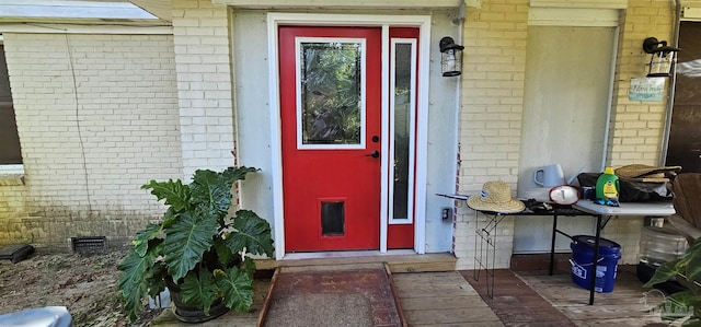 view of property entrance