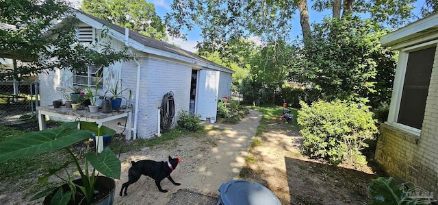 view of side of property