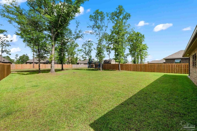 3041 Mountain Laurel Trl, Cantonment, FL 32533 - view of yard featuring a fenced backyard