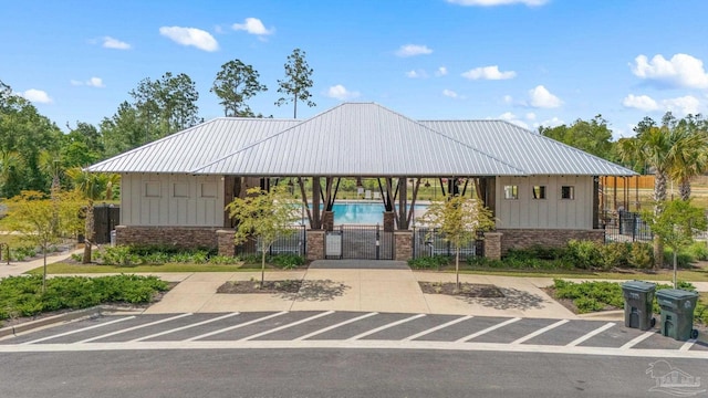 3041 Mountain Laurel Trl, Cantonment, FL 32533 - view of property with fence and a community pool