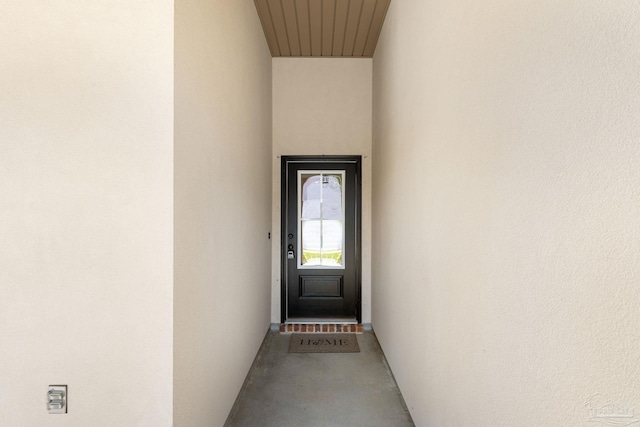 3041 Mountain Laurel Trl, Cantonment, FL 32533 - entrance to property featuring stucco siding